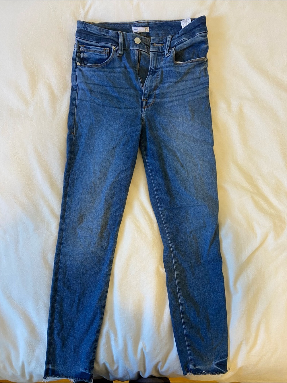 Good American Dark Indigo Skinny Jeans